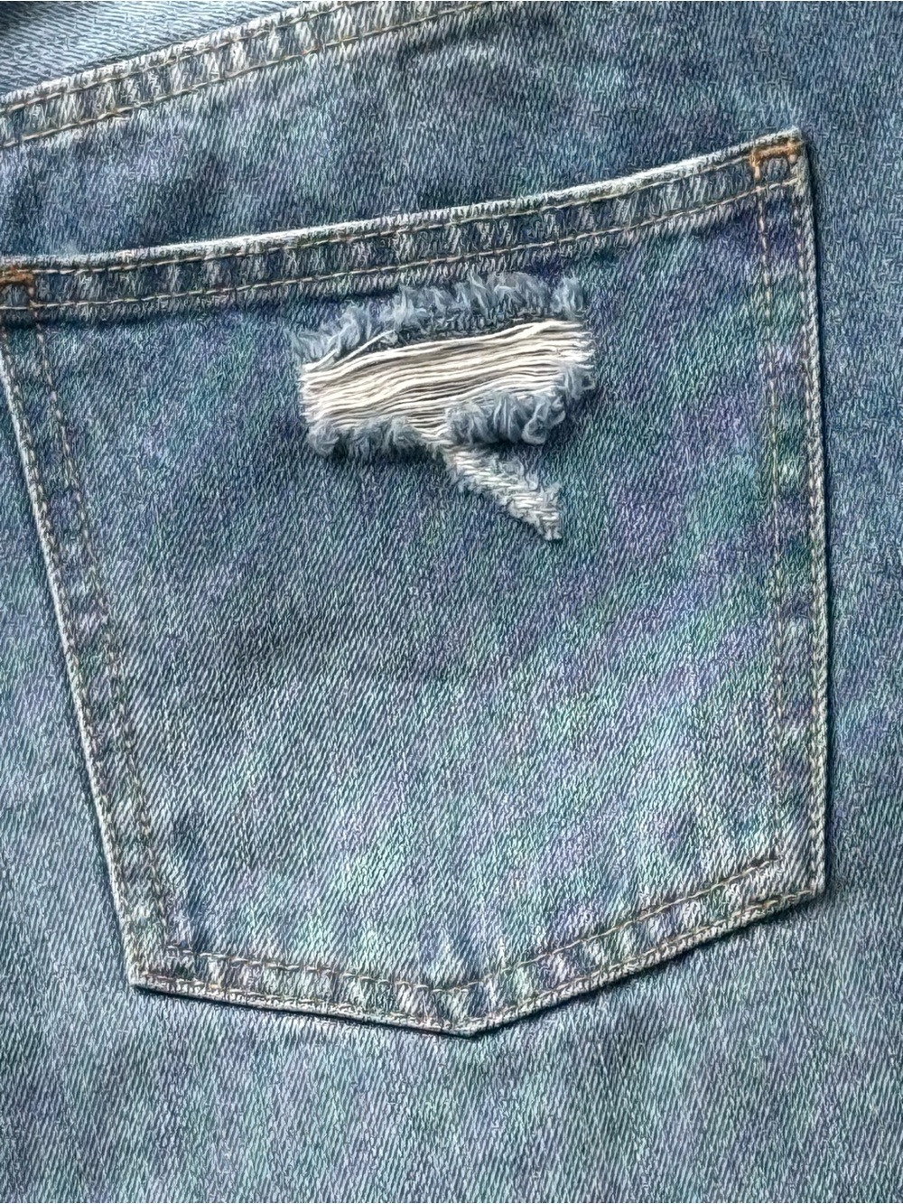 Free People We The Free High-Rise Button-Fly Boyfriend Jeans Size 30 - Picture 13 of 13
